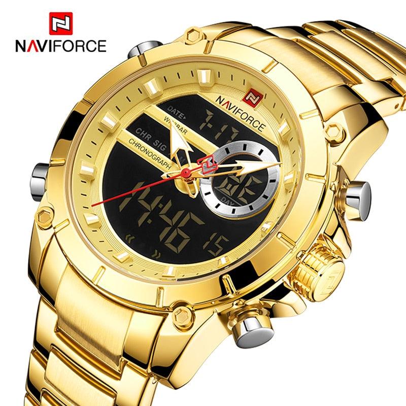 Relógio Masculino de Luxo NAVIFORCE Original
